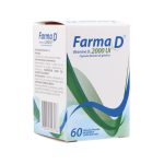 Farma D Vitamina D3 2000 Ui 60 Cápsulas