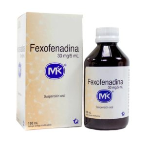 Fexofenadina 30 mg 150 mL MK