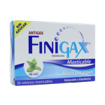 Finigax Masticable Menta 36 Tabletas
