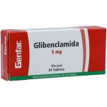 Glibenclamida 5 mg 30 Tabletas Genfar
