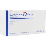 Glucophage Xr 1000 mg 30 Tabletas