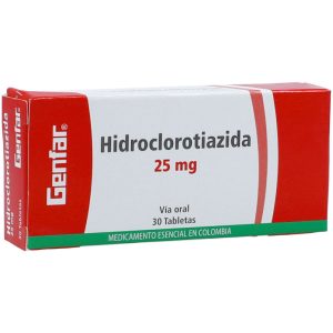 HIDROCLOROTIAZIDA25MG30TABGF