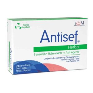Jabón Antisef Herbal 100 g Icom