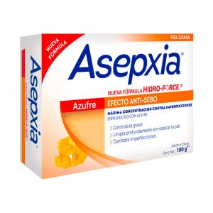 Jabón Asepxia de Azufre 100 g