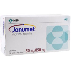 Janumet 50/850 mg 56 Tabletas