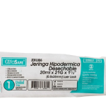 Jeringa Des Alfa 20 mL Unidad
