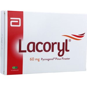 Lacoryl 60 mg 14 Cápsulas