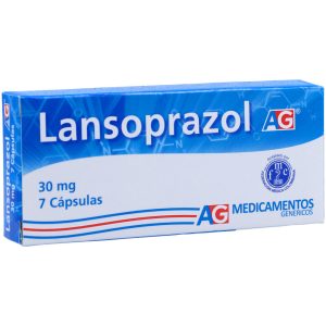 Lansoprazol 30 mg 7 Cápsulas Ag