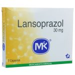 Lansoprazol 30 mg 7 Cápsulas MK