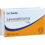 Levocetirizina 5 mg 10 Tabletas La Sante