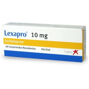 Lexapro 10 mg 28 Tabletas