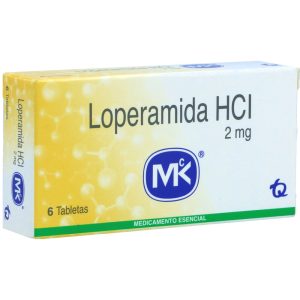 Loperamida 2 mg 6 Tabletas MK
