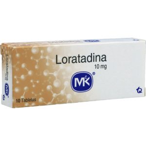 Loratadina 10 mg 10 Tabletas MK