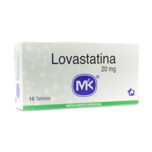 Lovastatina 20 mg 10 Tabletas MK