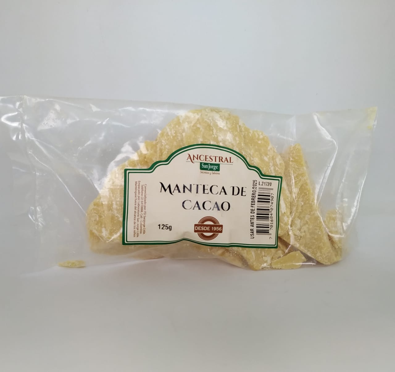 MANTECA-DE-CACAO-125G.jpeg Manteca de Cacao 125 g - Imagen 1