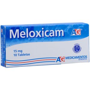 Meloxicam 15 mg 10 Tabletas Ag