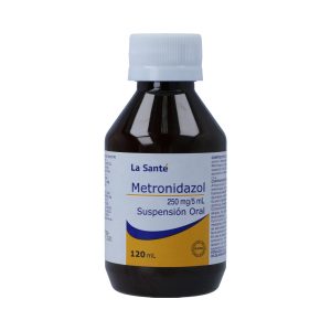 Metronidazol 250 mg Suspensión 120 mL La Sante