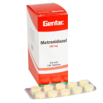 Metronidazol 500 mg 100 Tabletas Genfar