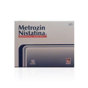 Metrozin Nistatina 500 mg 10 Ovulos