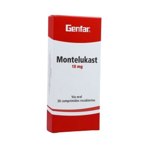 Montelukast 10 mg 30 Tabletas Genfar