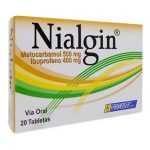 Nialgin 20 Tabletas