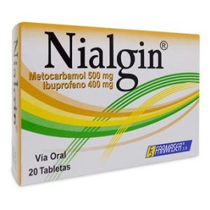 Nialgin 20 Tabletas