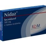 Nidaz 500 mg 4 Tabletas Icom
