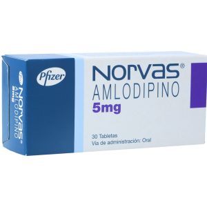 Norvas 5 mg 30 Tabletas