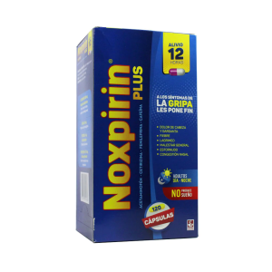 Noxpirin Plus 120 Cápsulas