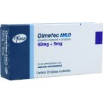 Olmetec Anlo 40/5 mg 30 Tabletas
