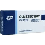 Olmetec Hct 20/12.5 mg 30 Tabletas