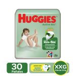 Pañal Huggies Active Sec Etapa 5 Xxg 30 Unidades