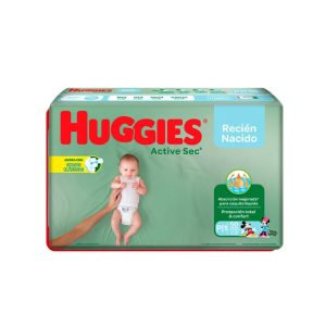 Pañal Huggies Active Sec Etapa P1 50 Unidades