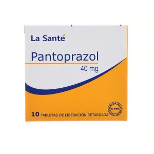 Pantoprazol 40 mg 10 Tabletas La Sante