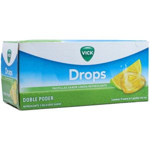 Pastillas Vick Limón 24 Sobres