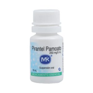 Pirantel 250 Mg/5 mL Suspensión MK
