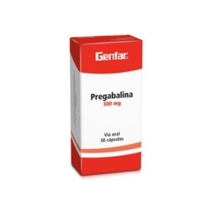 Pregabalina 300 mg 30 Tabletas Genfar