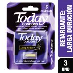 Preservativo Today Long Action 3 Unidades