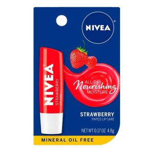 Protector Labial Nivea Strawberry Tinted Lip Care