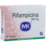 Rifampicina 300 mg 20 Cápsulas MK