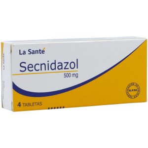 Secnidazol 500 mg 4 Tabletas La Sante