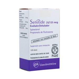 Seretide 25/125 Mcg 120 Dosis Evohaler Inhalador