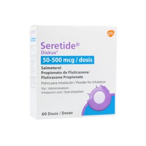 Seretide 50/500 Mcg 60 Dosis