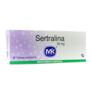 Sertralina 50 mg 10 Tabletas MK