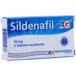 Sildenafil 50 mg 2 Tabetas Ag