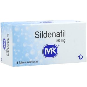 Sildenafil 50 mg 4 Tabletas MK