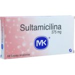 Sultamicilina 375 mg 10 Tabletas MK