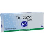 Tinidazol 500 mg 8 Tabletas MK
