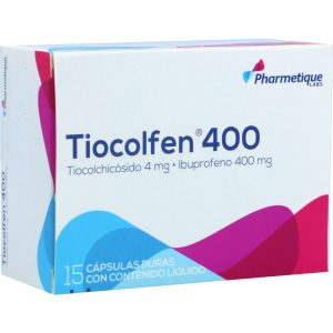 Tiocolfen 400 mg 15 Cápsulas