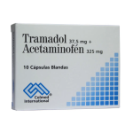 Tramadol 37.5 mg + Acetaminofen 325 mg 10 Cápsulas Colmed